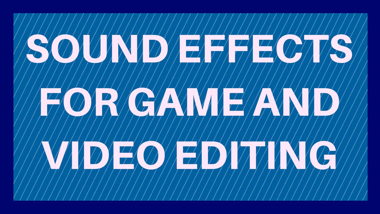 Sound Effects Game Packs